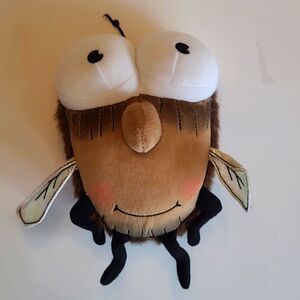 Fly Guy Soft Plush Stuffed Beanbag MerryMakers  Toy Doll 7" Tedd Arnold 2010